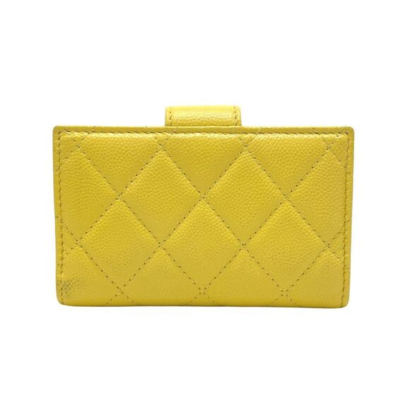 Pre Loved chanel Women Yellow Wallets - Picture 2 of 8